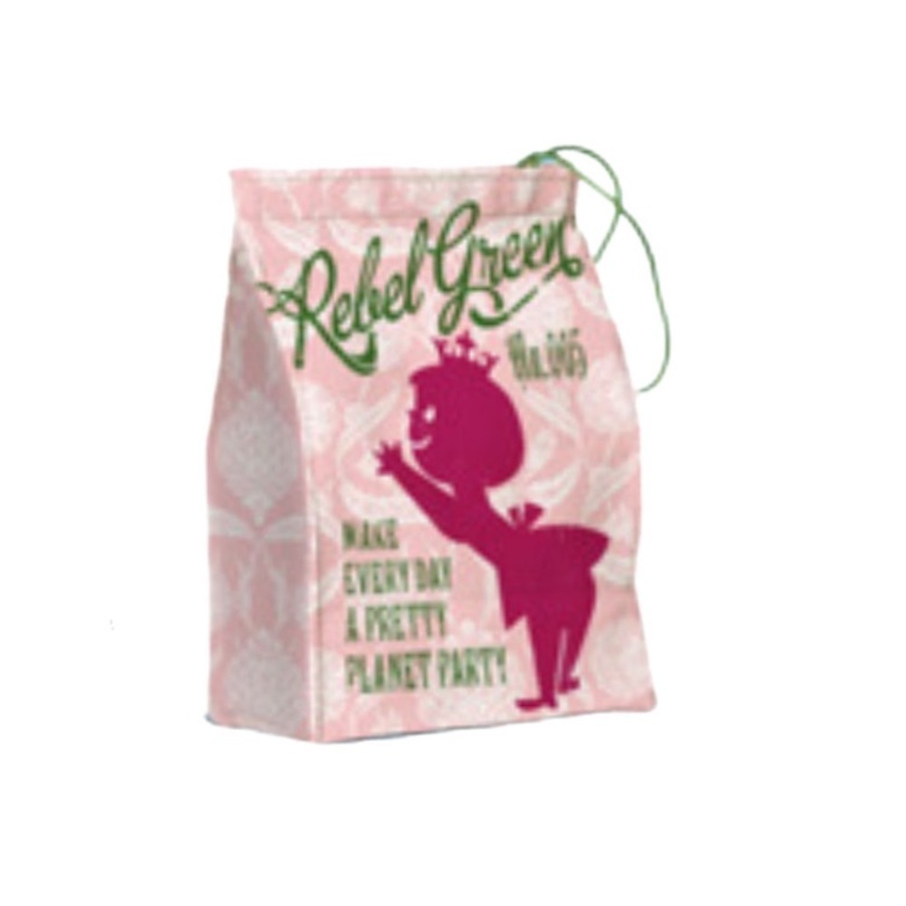REBEL GREENS Organic Canvas Reusable Lunch Sack